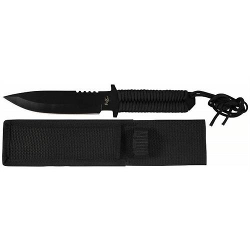 mfh-coltello-nero-manico-nylon-fodero-nero-in-cordura