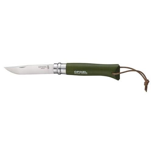 opinel-new-verde-inox-8-con-bloccolama-e-laccio