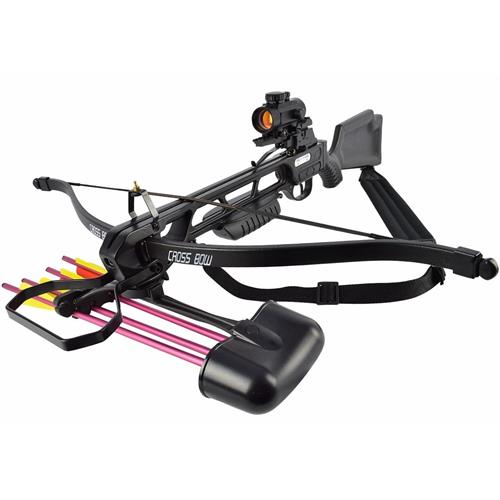 man-kung-balestra-mk-175-tactical-nera-160lbs-con-red-dot-faretra-cinghia