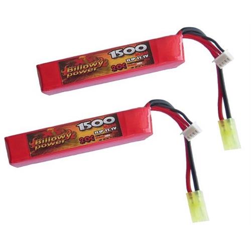 billowy-power-2pz-batteria-lipo-compact-stick-1500mah-11-1v-20c
