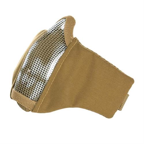 maschera-facciale-tattica-half-in-rete-new-model-skull-tan