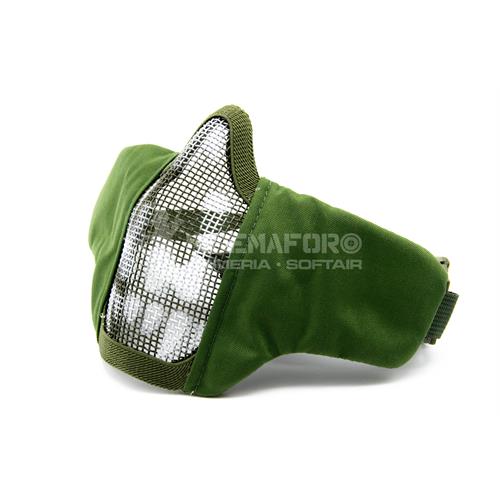 maschera-facciale-tattica-half-in-rete-new-model-skull-verde