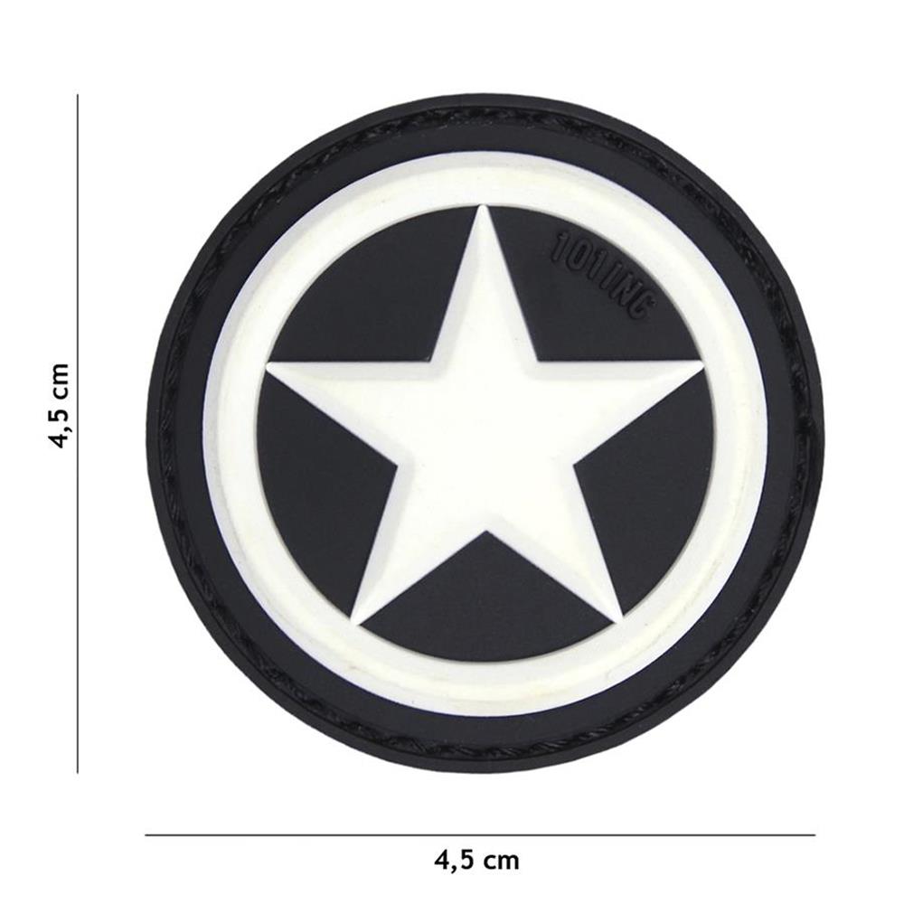 CH4X4 3D PVC Velcro Patches - 5.11 Star Style