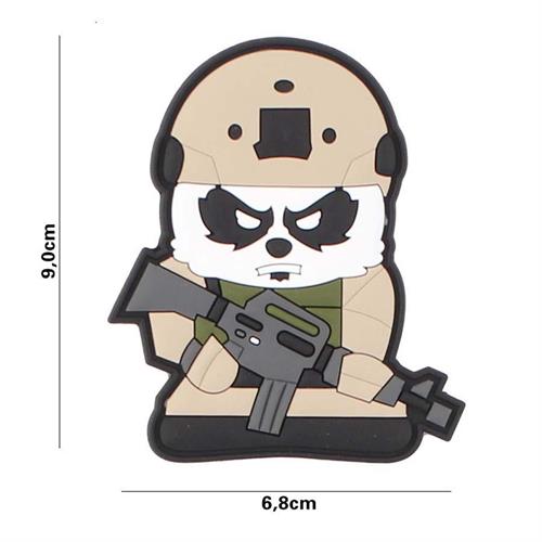 patch-3d-in-pvc-con-velcro-tactical-panda