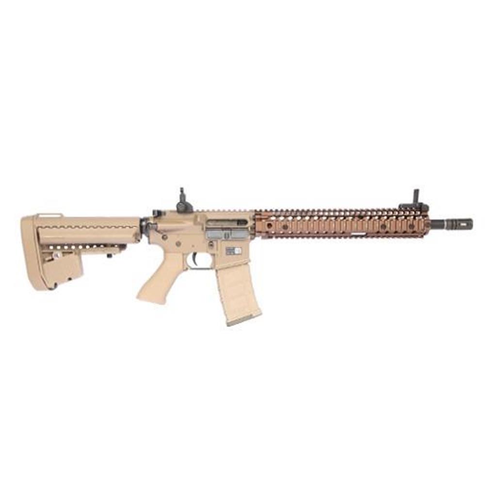 M4 Sopmod Block 2 Full Metal Recoil System Tan Professional Electric Rifles Il Semaforo Negozio Specializzato In Softair