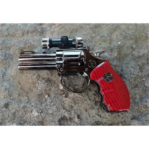 accendino-pistola-revolver-357-metal-ricaricabile-turbo-e-laser