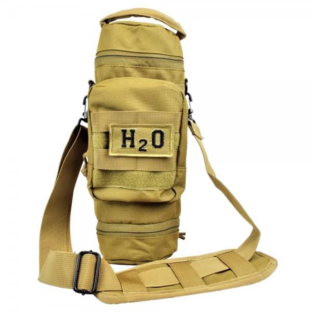 Orca Tactical Molle H2O Water Bottle Pouch Hydration Carrier (OD Green)