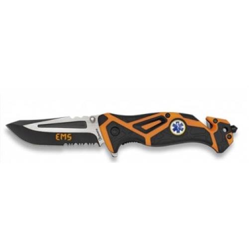 coltello-swat-arancio-nero-con-taglia-cintura-e-frangivetro