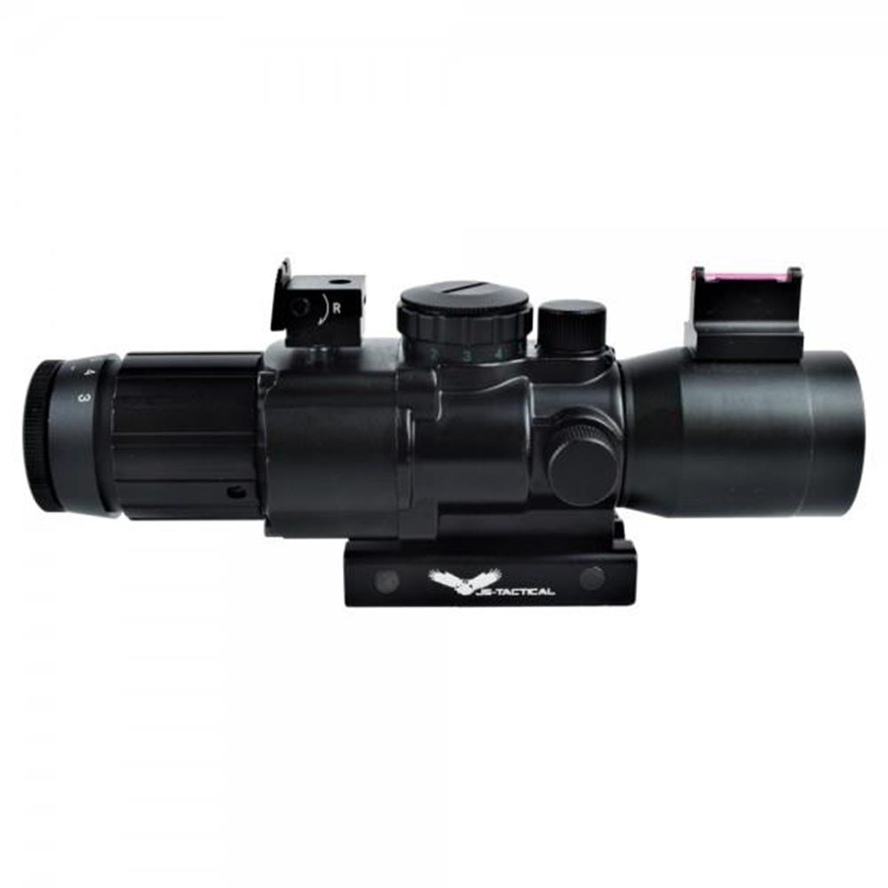 Mirino Ottico ToopMount 4-16x44 | Reticolo Illuminato Rosso/Verde | Telemetro | Per Airsoft E Caccia - Foto 10