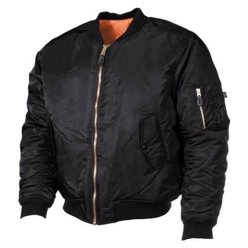 giacca-bomber-pilota-ma1-nera
