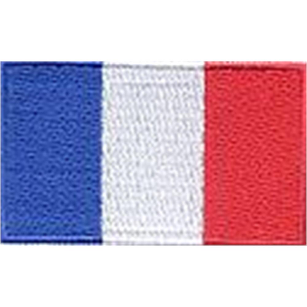 2 pezzi Toppa con bandiera francese Nome personalizzato