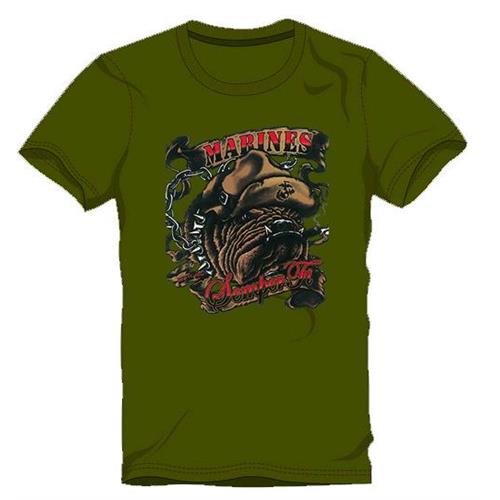 t-shirt-bull-marines-green