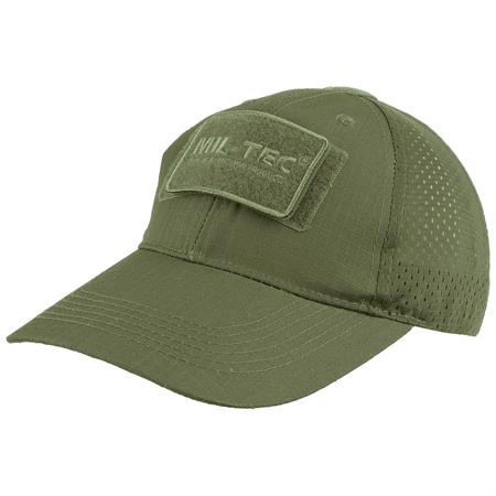Cappello Militare Commando Boonie – Verde Oliva Taglia S, Con Visiera Larga, Fori Ventilazione E Sottogola - 2