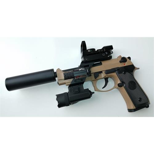 b92sf-tan-gas-scarr-full-metal-silenziatore-torcia-laser-red-dot