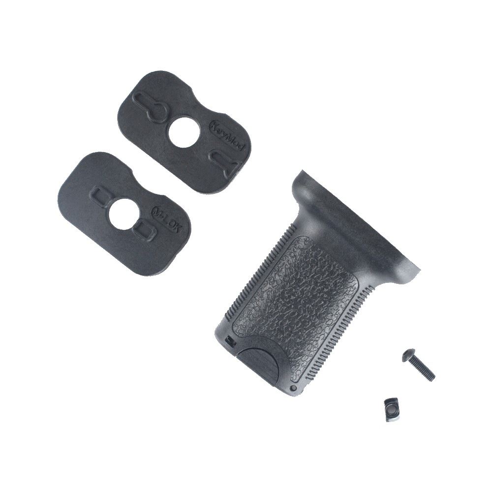VERTICAL GRIP FOR M-LOK AND KEYMOD BLACK HANDGRIPS - IlSemaforo