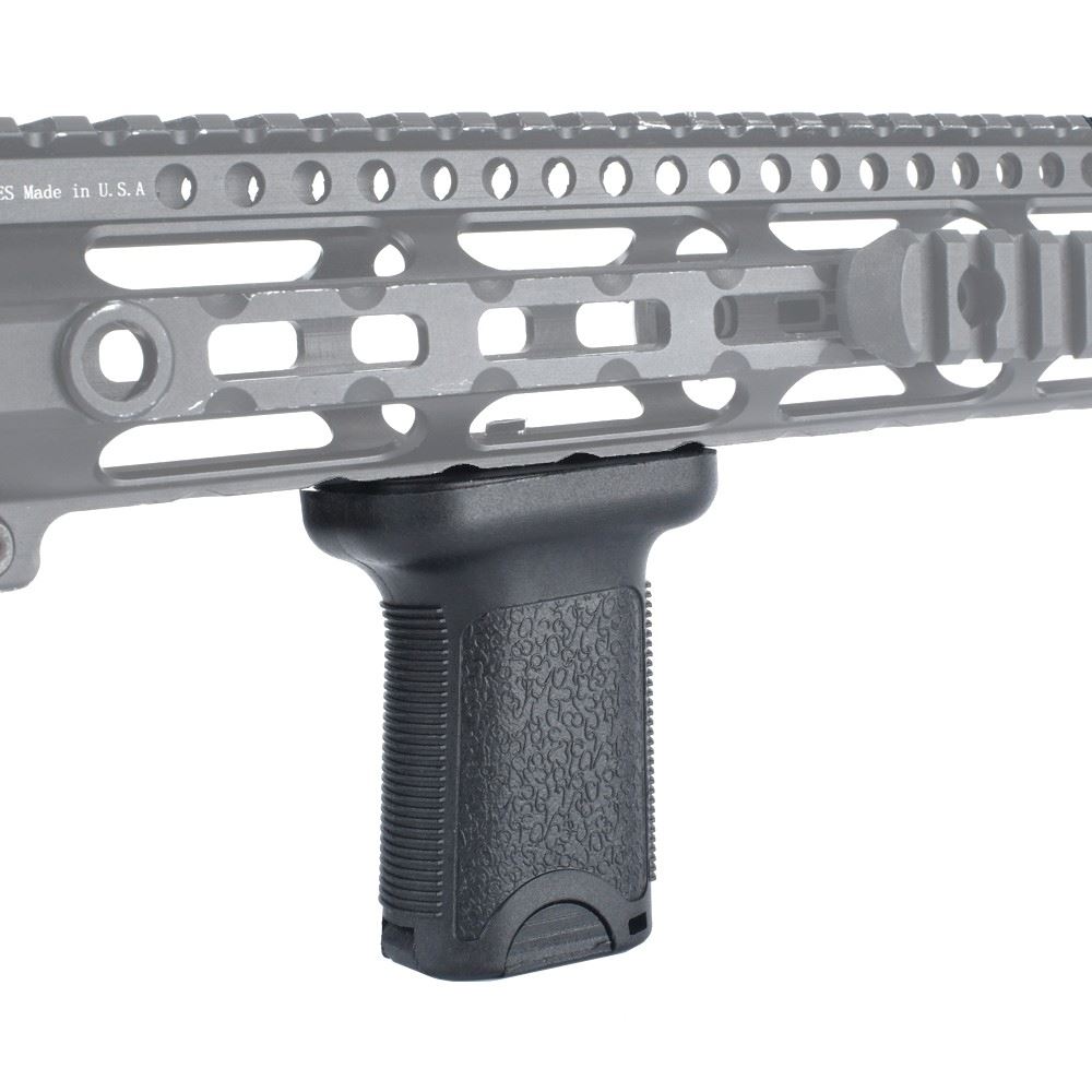 TRIROCK Red Forward Universal Hand Stop For Both KeyMod & MLK Tactical Handguard - View #5
