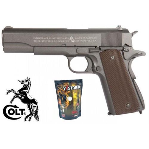 colt-1911-a1-co2-scarrellante-full-metal-100th-anniversary-con-4350bb
