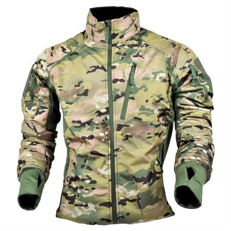 GIACCA IMPERMEABILE ANTIVENTO SHARK SKIN MULTICAM GIACCHE - IlSemaforo