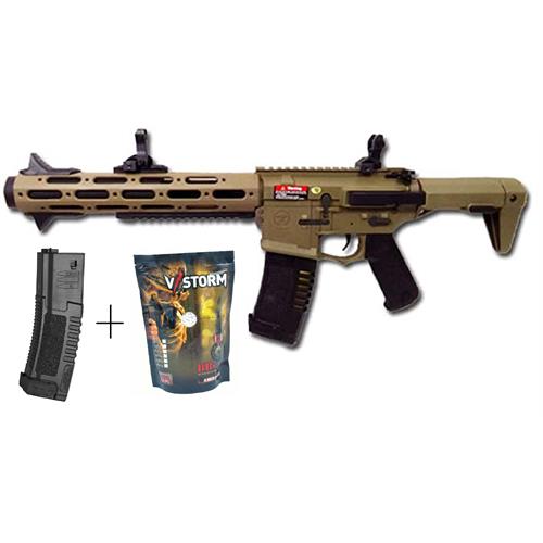 ares-m4-ris-assalto-tan-con-pallini-e-caricatore