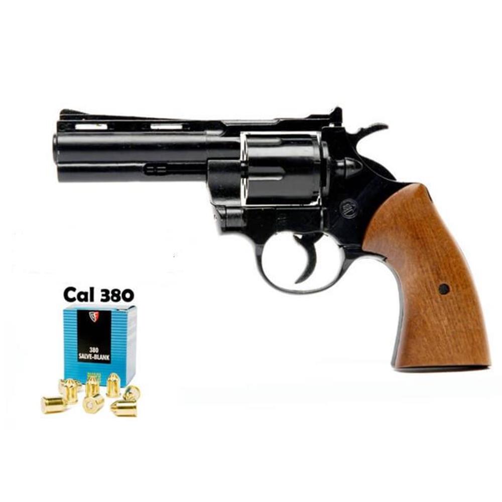 Revolver d'alarme Kruger chromé 9mm 380 RK - SD-Equipements