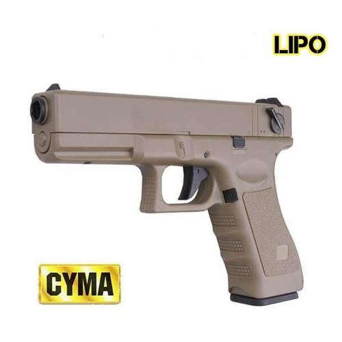 g18c-electric-gear-box-metal-with-red-dot-laser-slide-and-torch