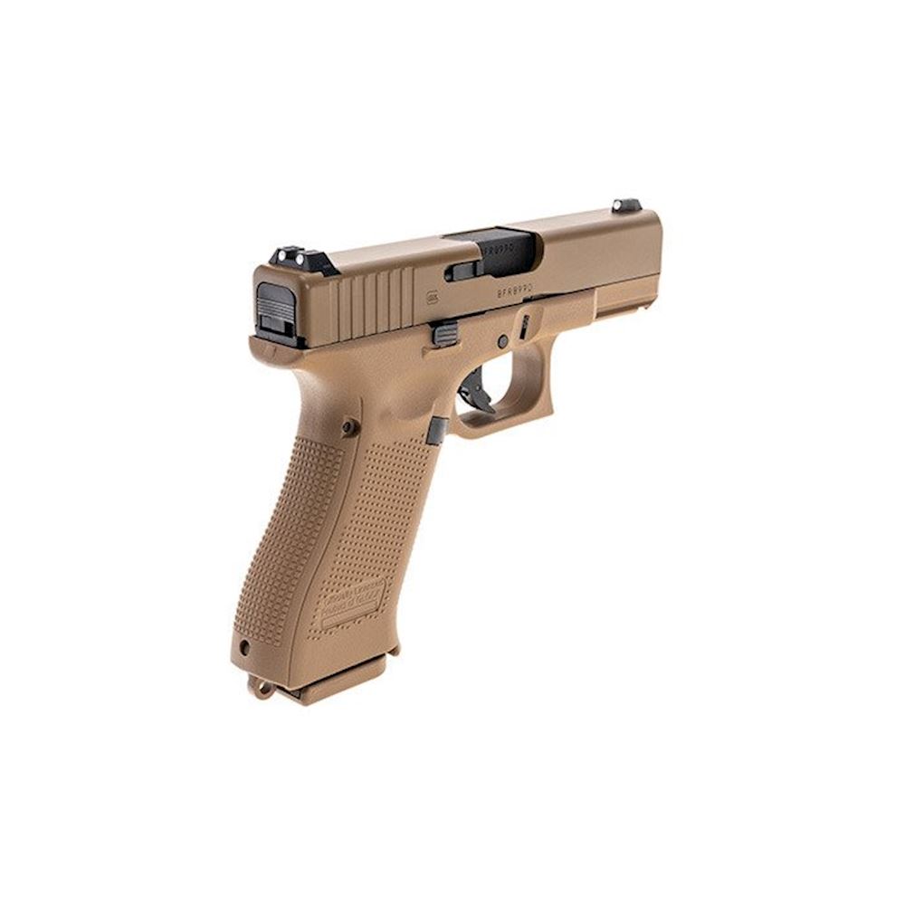 GLOCK G19X TAN GBB GREEN GAS BLOWBACK PISTOLS - IlSemaforo