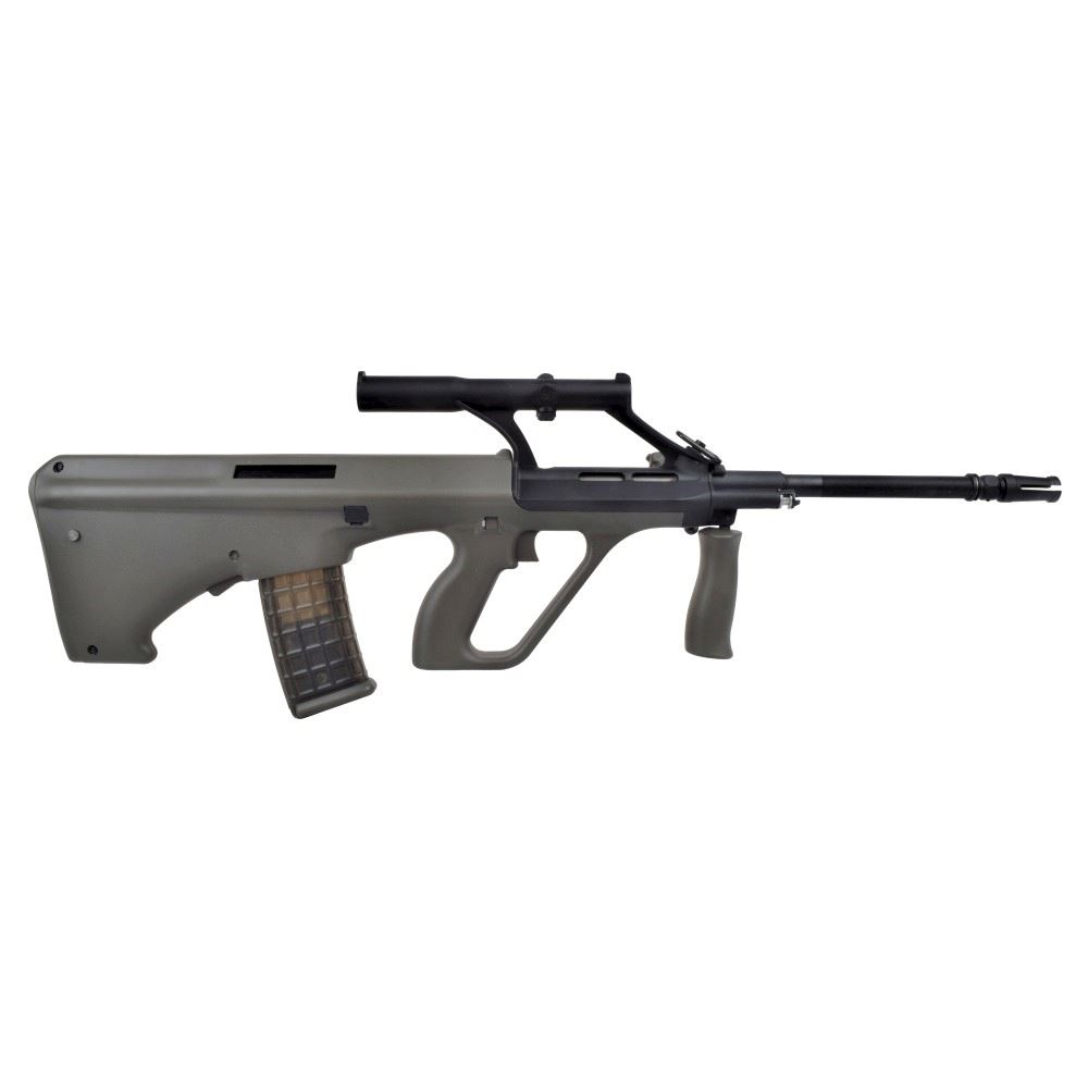 STEYR AUG A1 MILITARY OD WITH SCOPE PROFESSIONAL ELECTRIC RIFLES - Il ...