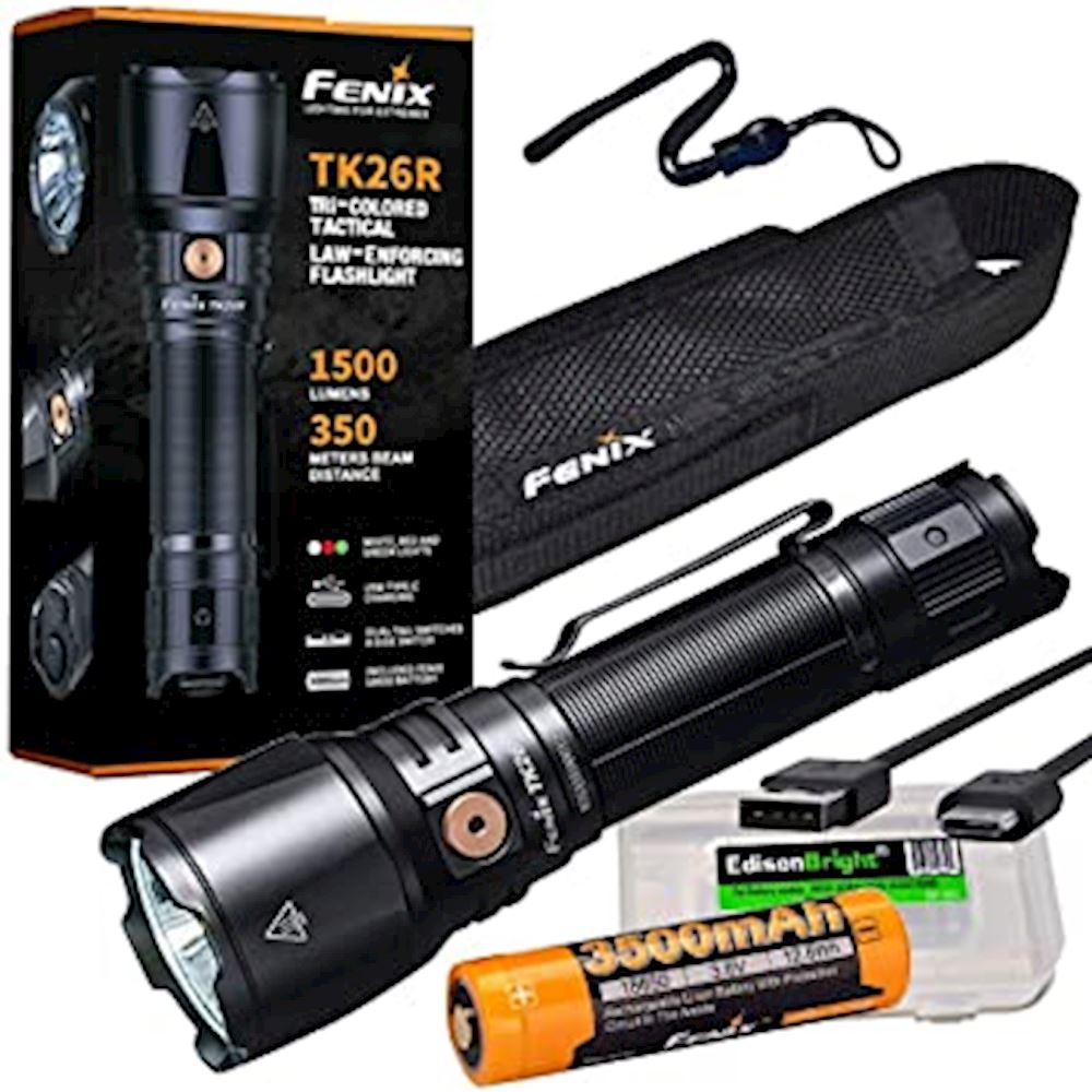 Fenix TK26R 1500 Lumens Rechargeable Flashlight FLASHLIGHTS - Il .
