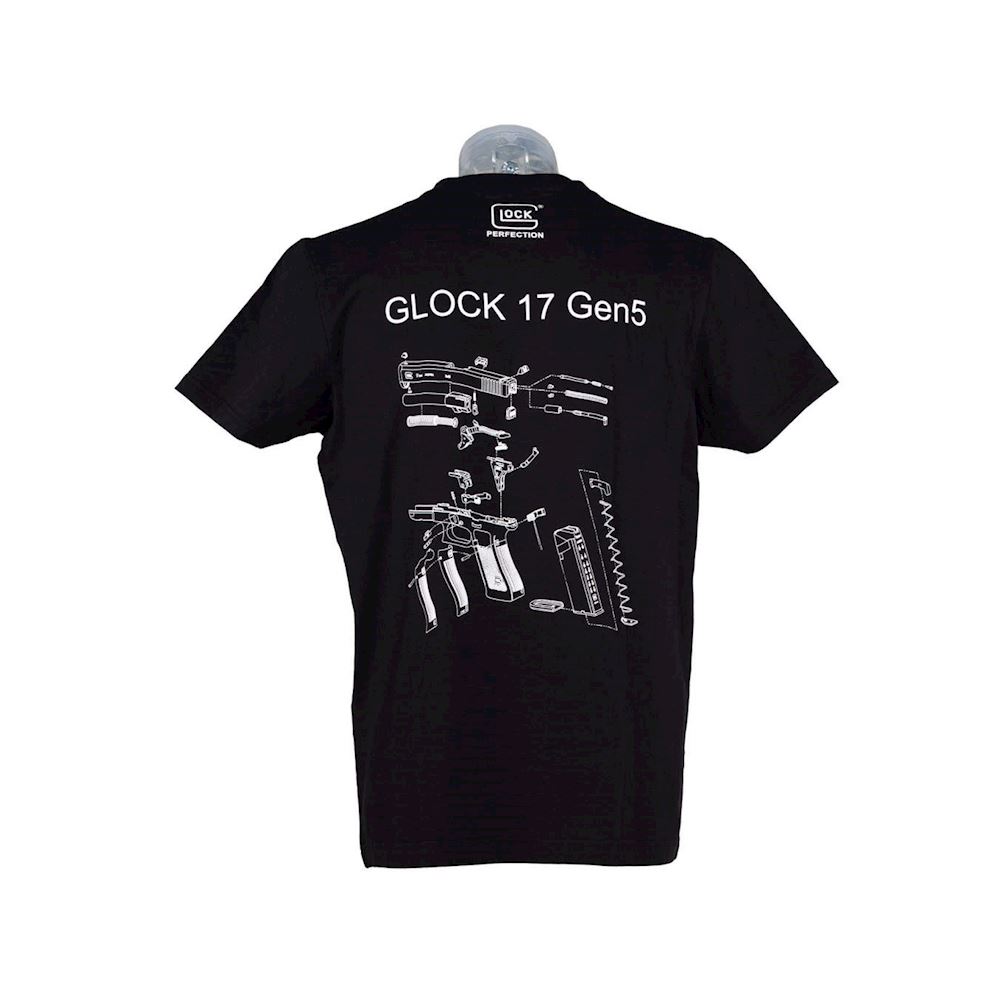 GLOCK ENGINEERING GEN5 T-SHIRT NERA 3XL product - IlSemaforo