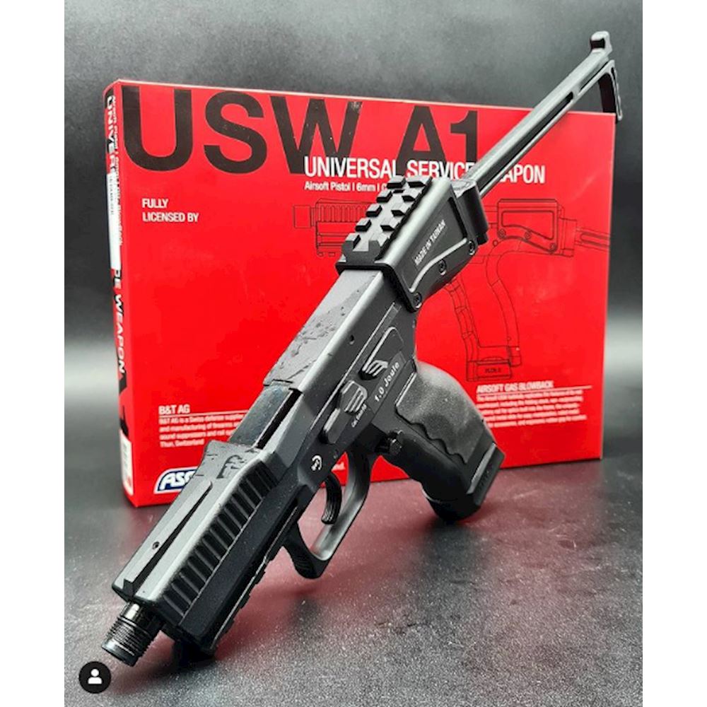 B&T USW A1 FULL METAL CO2 BLOWBACK CO2 BLOWBACK PISTOLS