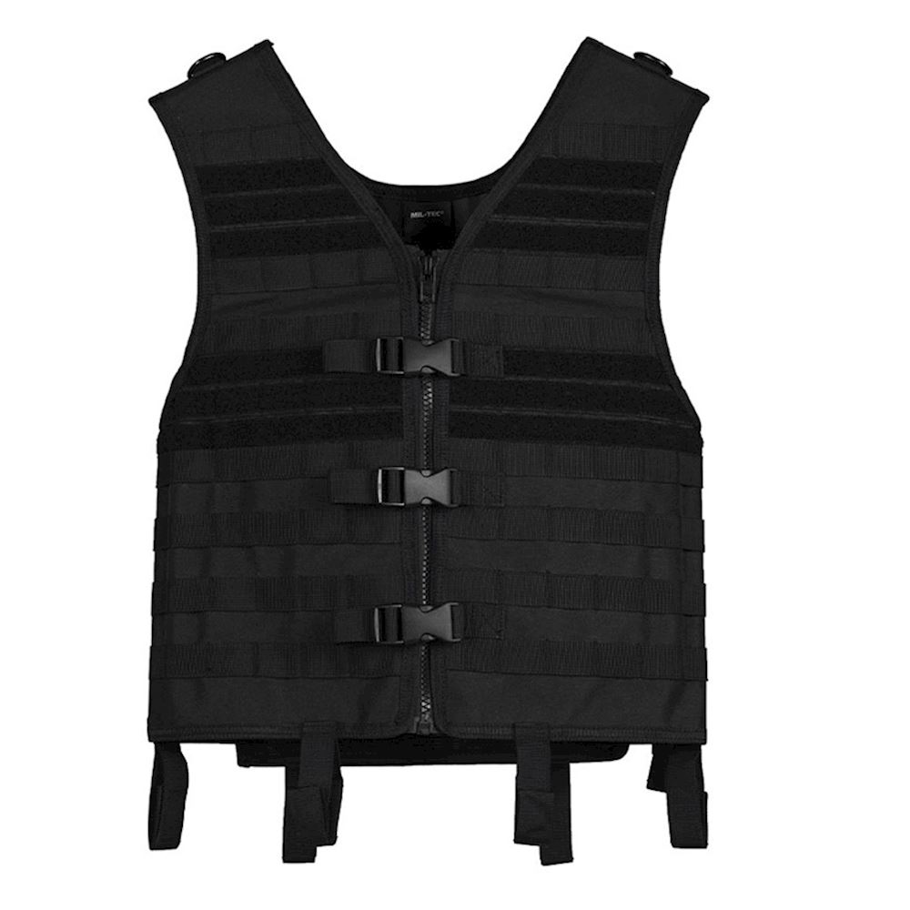 Molle Systeme attachment with double loops with Utra Robust fixings for  pedestrian camera to be fixed on tactical vest