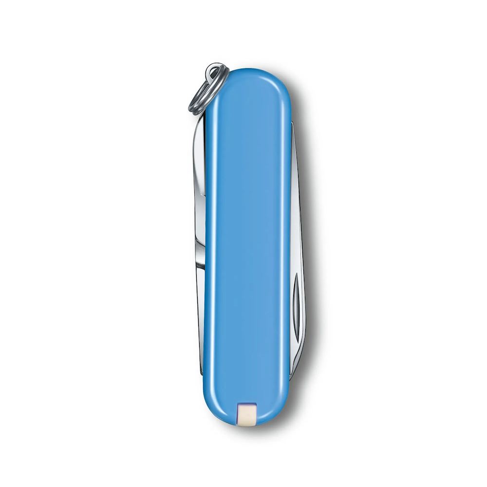 COLTELLO MULTIUSO VICTORINOX CLASSIC SD AZZURRO 58MM 7 FUNZIONI COLTELLI  MULTIUSO - IlSemaforo