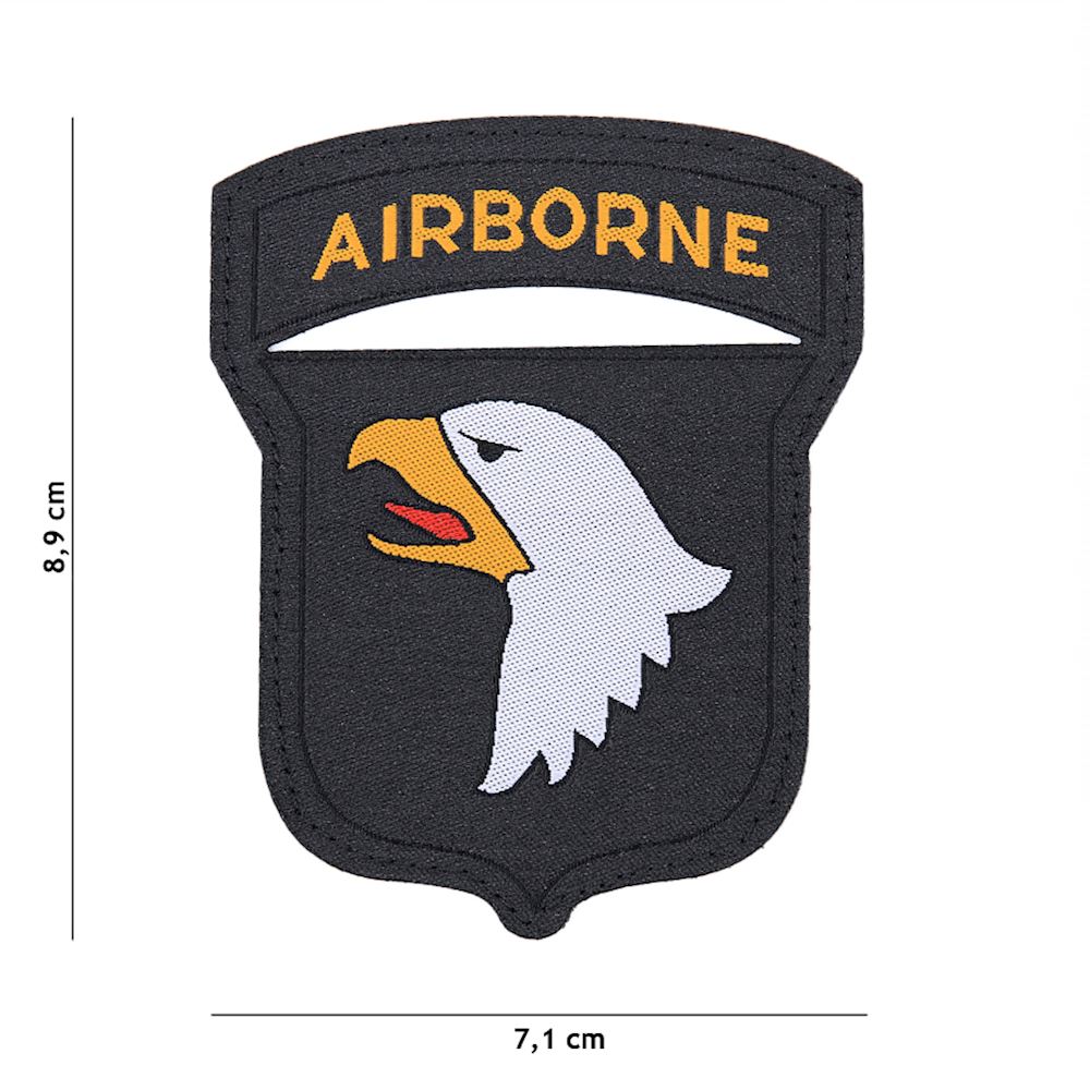 PATCH AIRBORNE IN TESSUTO CON VELCRO PATCH - IlSemaforo