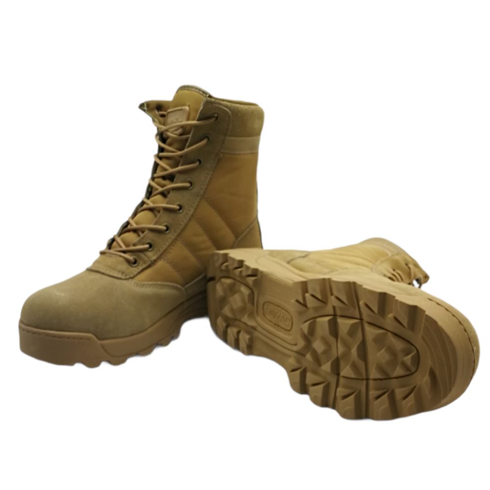 ANFIBI TAN IN ECO PELLE CORDURA CON HIGH GRIP 44