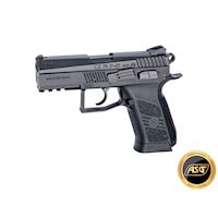 トイガン Cz75 2nd version CO2 Blowback ASG Ceska Zbrojovka Dual Tone CZ 75 P-07 DUTY CO2 Powered .177 Cal