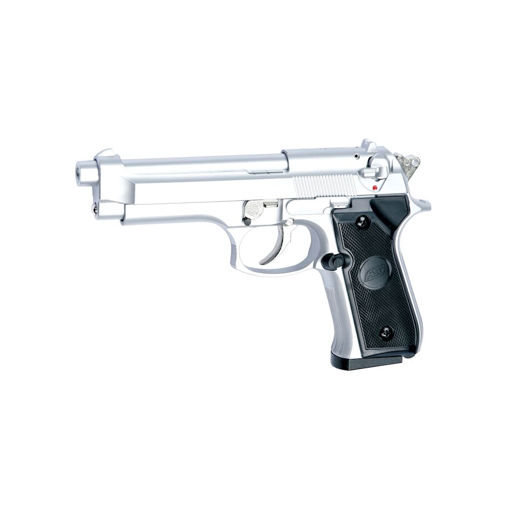 Pack Pistolet Airsoft M92F ASG + billes 0,20gr + Gaz + Mallette - Heritage  Airsoft