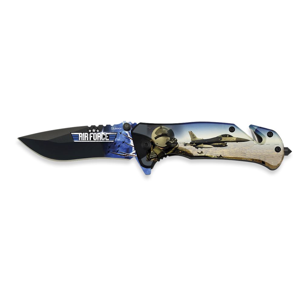 COLTELLO BUTTERFLY CROMATO PORTACHIAVI LAMA 6CM COLTELLI BUTTERFLY -  IlSemaforo