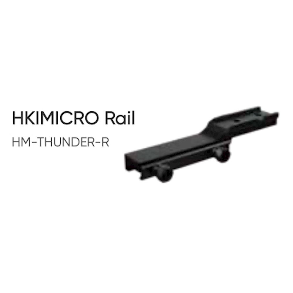 Adapter rail 11 mm to 21 mm for Picatinny rail