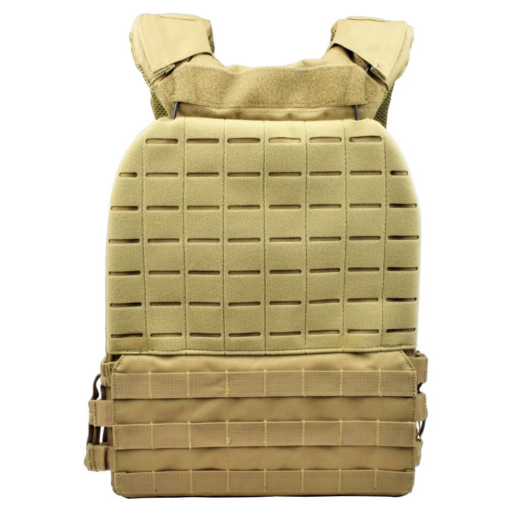 CORPETTO TATTICO PLATE CARRIER TAN IMBOTTITO MOLLE SYSTEM CORPETTI TATTICI  - IlSemaforo