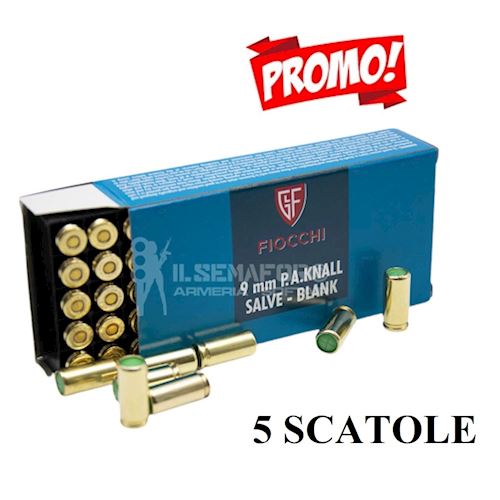 Cartucce a salve calibro 9 Fiocchi - Armeria Gamba Roma