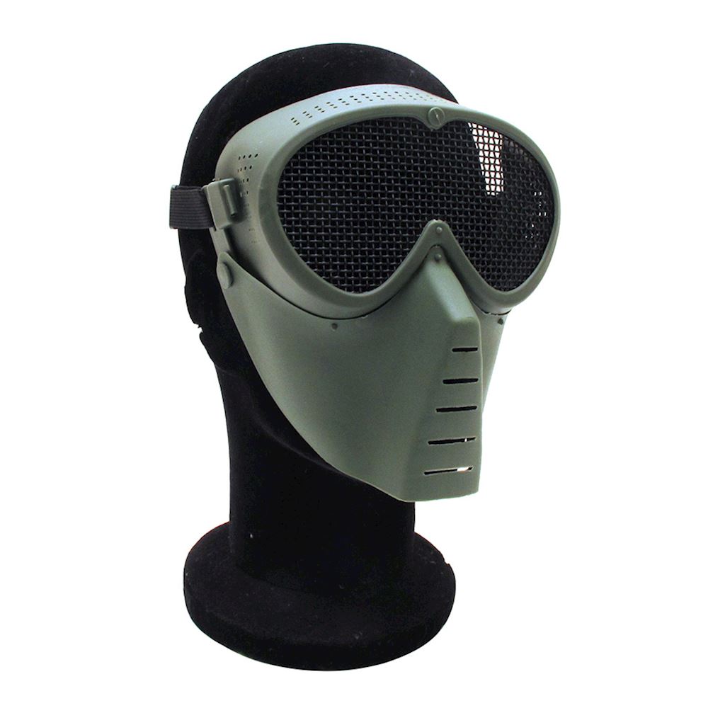 Maschera di Protezione Protettiva per Softair Copri Viso Facciale