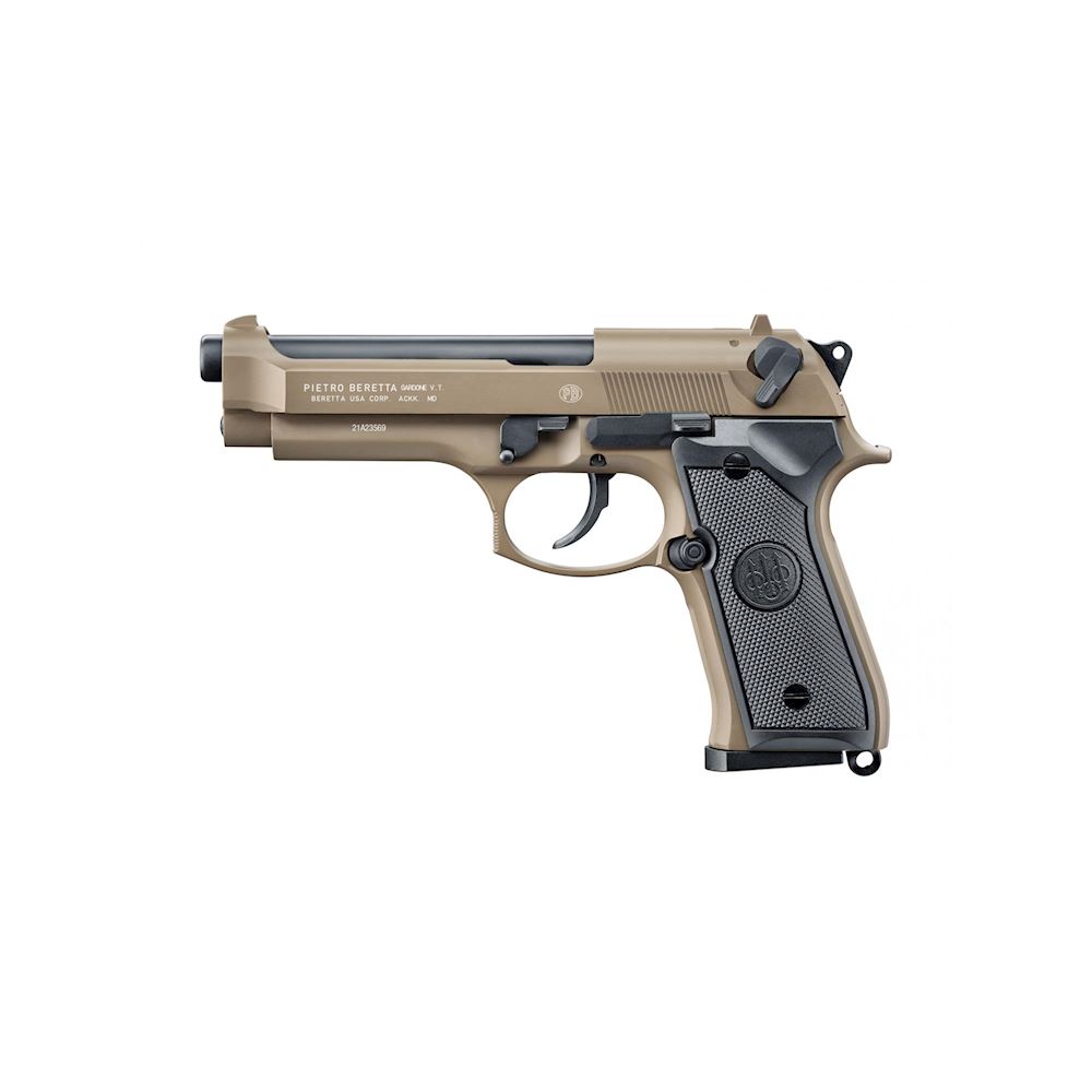 BERETTA M9FS BLOW BACK FULL METAL TAN GREEN GAS BLOWBACK PISTOLS