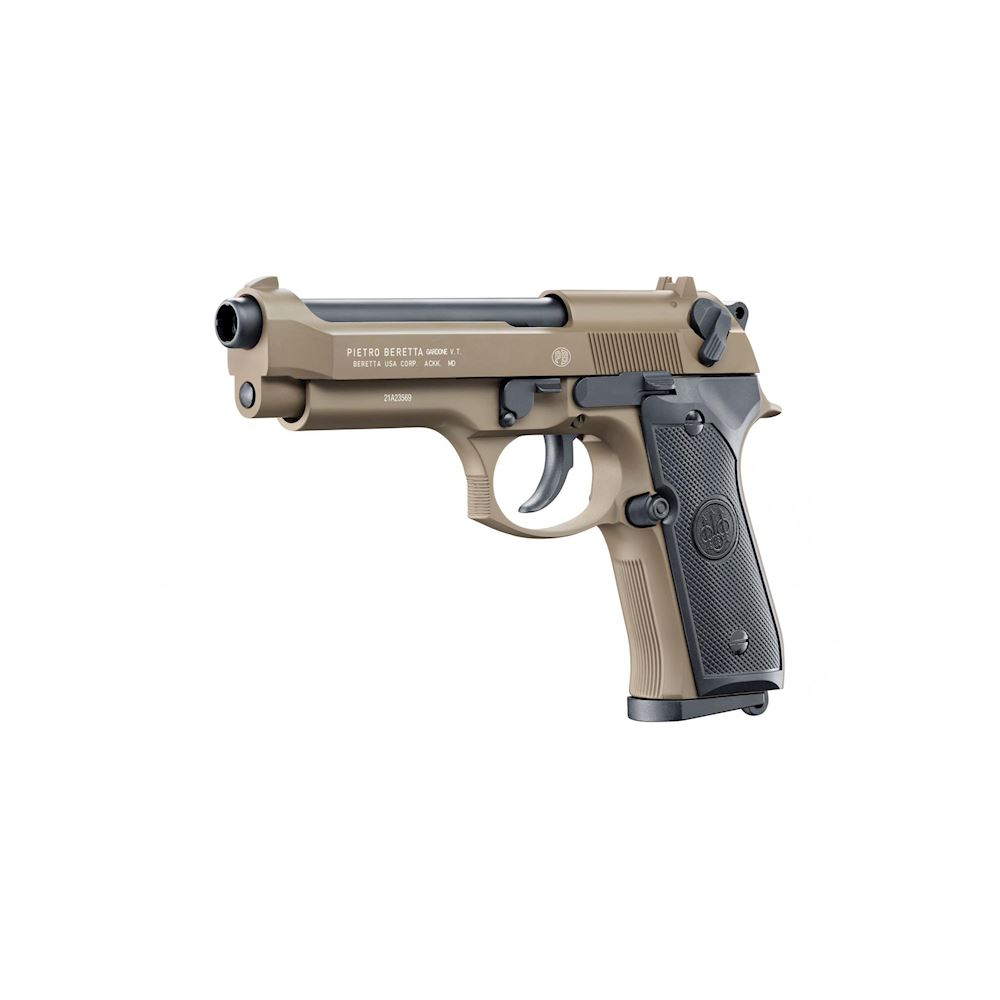 BERETTA M9FS BLOW BACK FULL METAL TAN GREEN GAS BLOWBACK