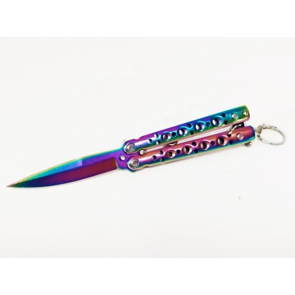 Rainbow Butterfly Knife – Multicolor