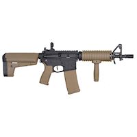 M4 CQB-R VALUE PACK BLACK/TAN PROFESSIONAL ELECTRIC RIFLES 