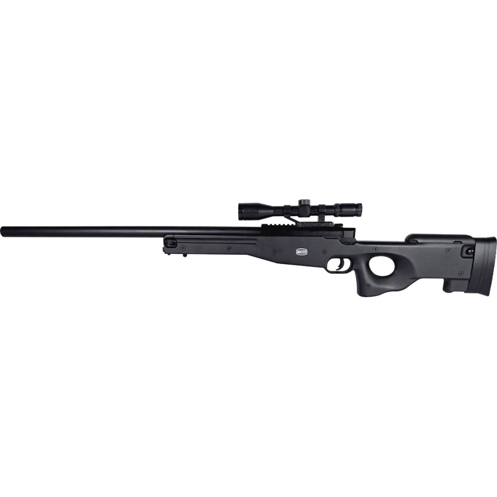 Spring Rifle Sniper MAUSER L96 SR Black PROFESSIONAL SNIPER