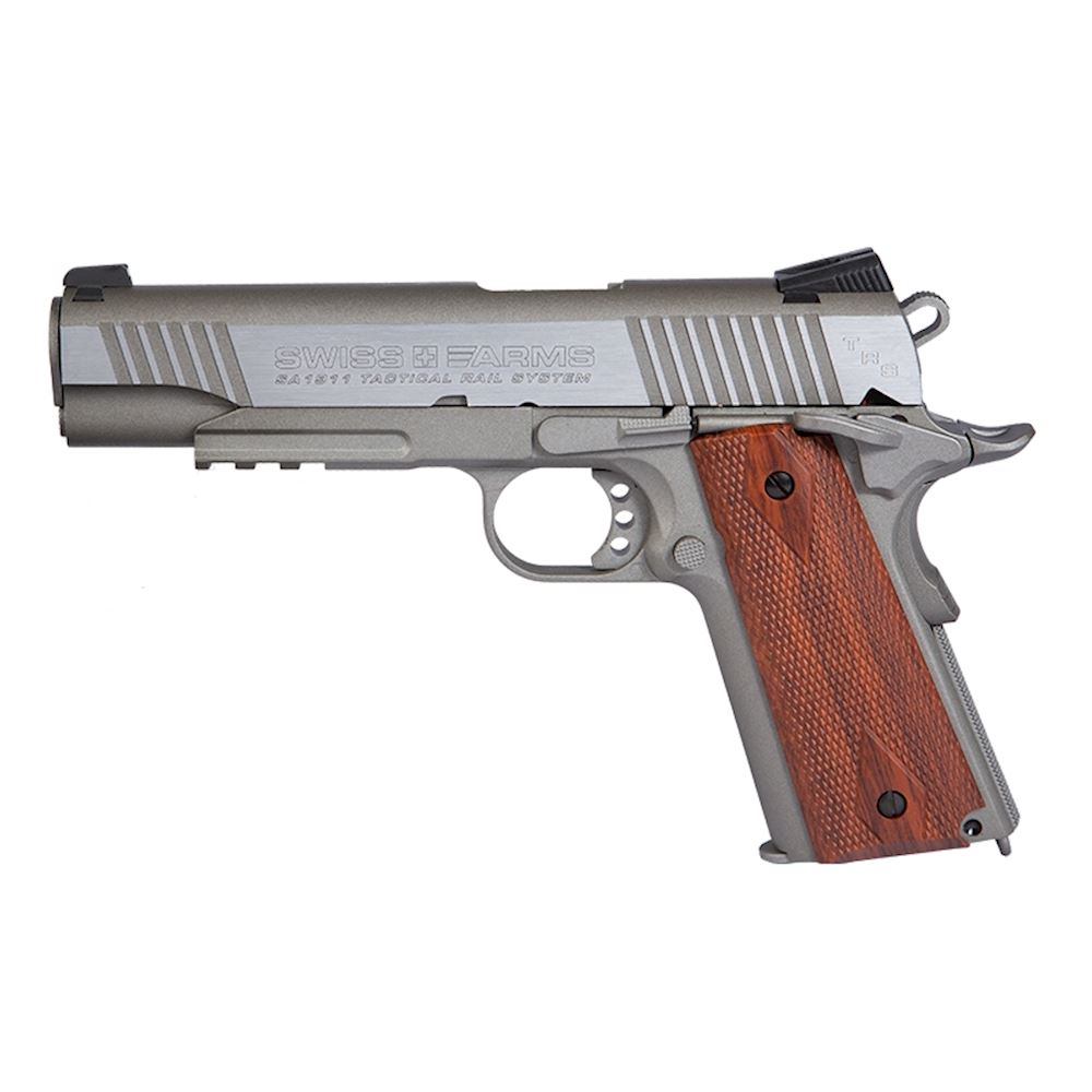 1911 CO2 SCARRELANTE SILVER FULL METAL 4,5MM PISTOLE CO2 - IlSemaforo