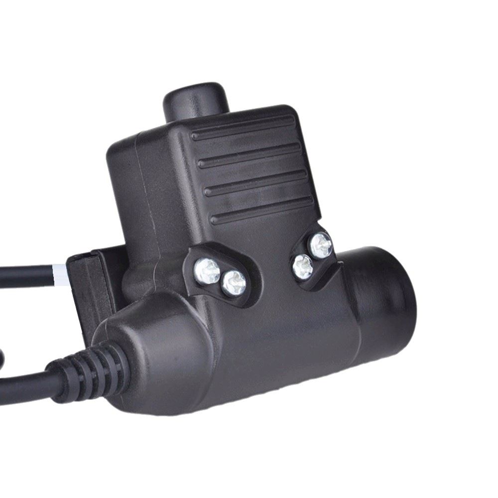 Headset Microphone PUSH TO TALK PTT SWITCH 3.5 Mm 1/8 1/4 RCA Momentary Latched - Foto 5