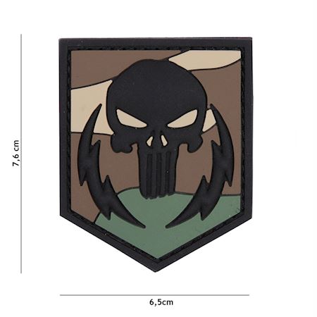3D PVC PATCH WITH VELCRO AIR FORCE PATCHES - IlSemaforo