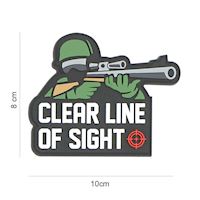 Mini Gun Series PVC Morale Patch: SR25K / Black 